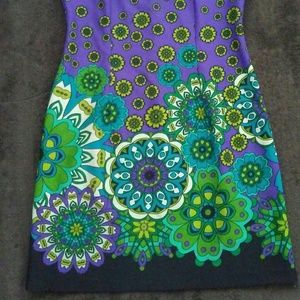Vintage Abstract Dress